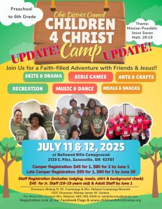 Children 4 Christ Camp 2025