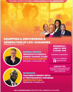 ODC Christian Education Association June 2025