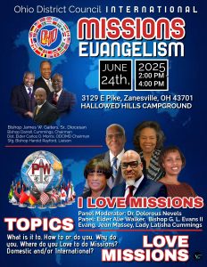 ODC International Missions Evangelism June 2025
